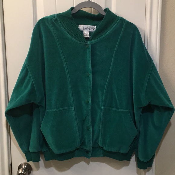 LAVON Jackets & Blazers - Lavon vintage velvet bomber jacket